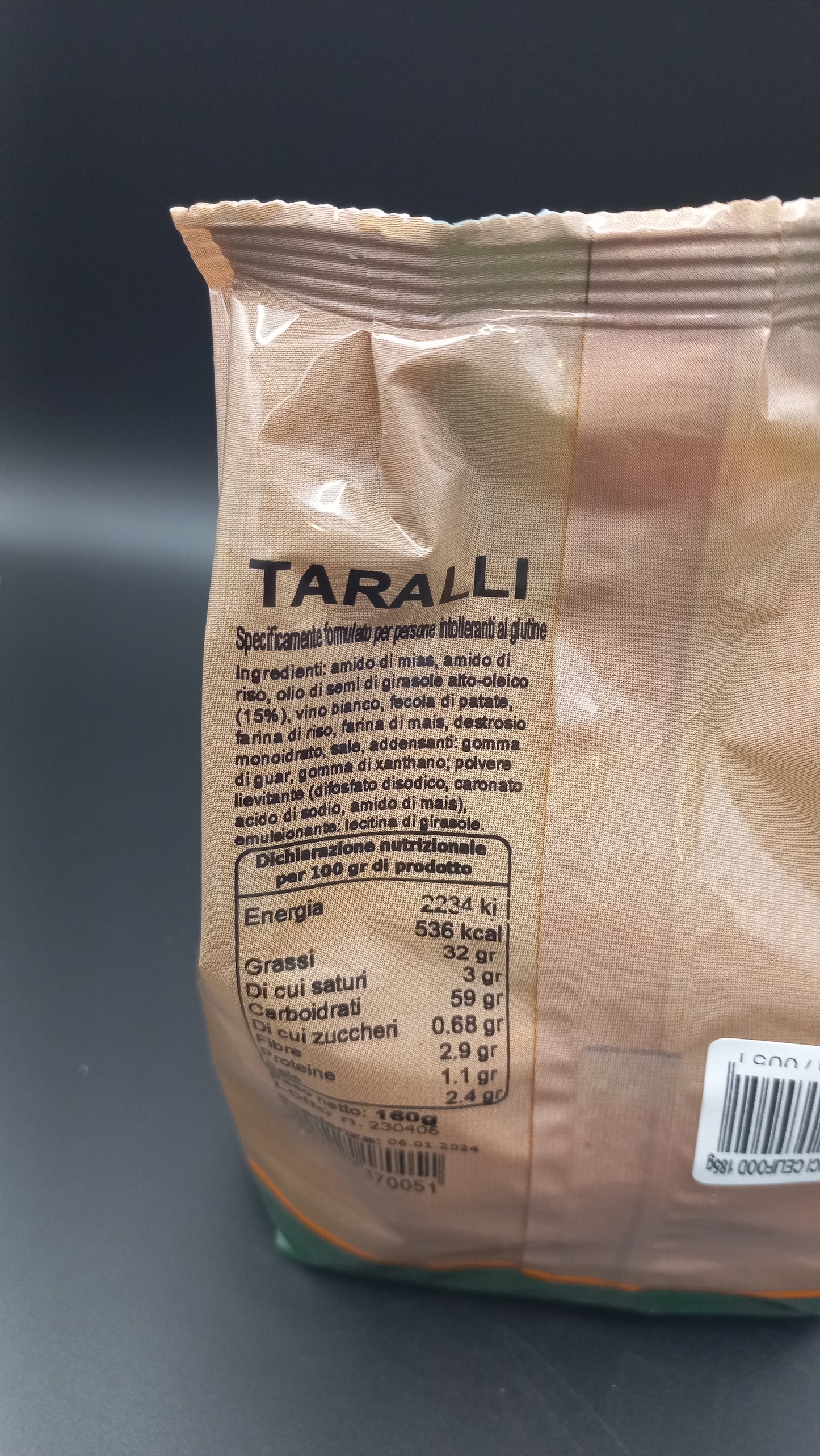 Taralli classici Celicfood