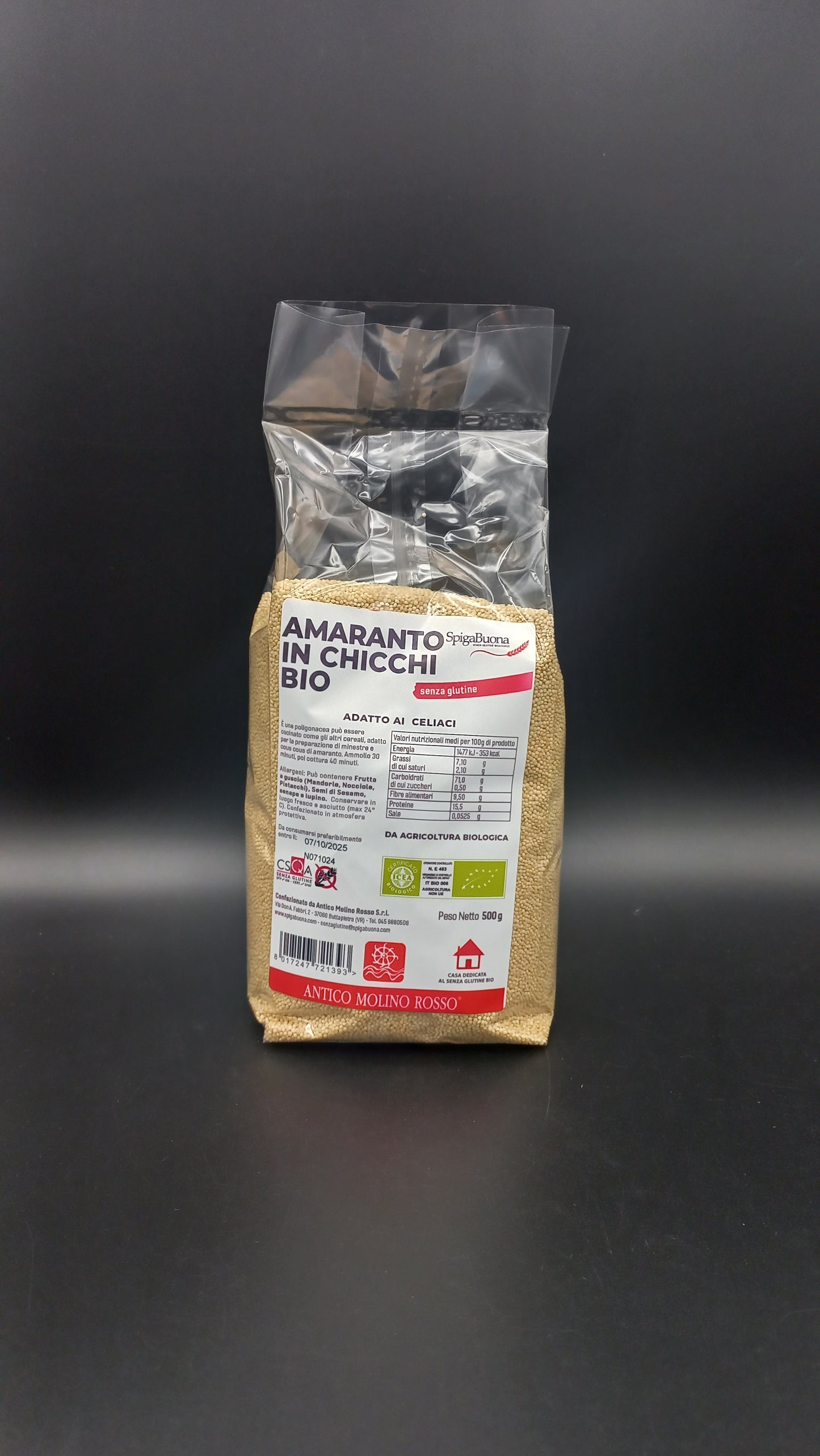 Amaranto bio Spiga Buona