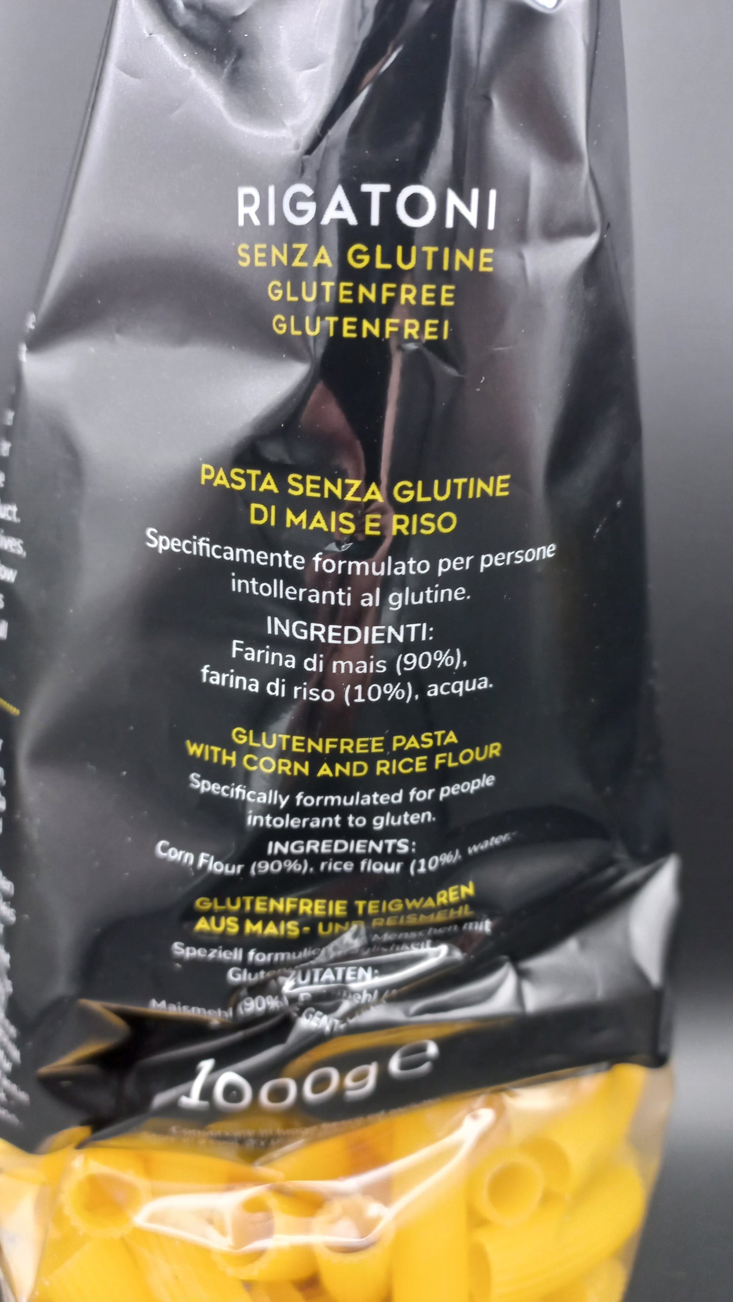 Rigatoni 1kg Massimo Zero