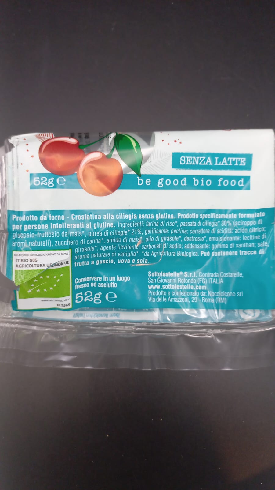 Crostatina ciliegia - Sottolestelle