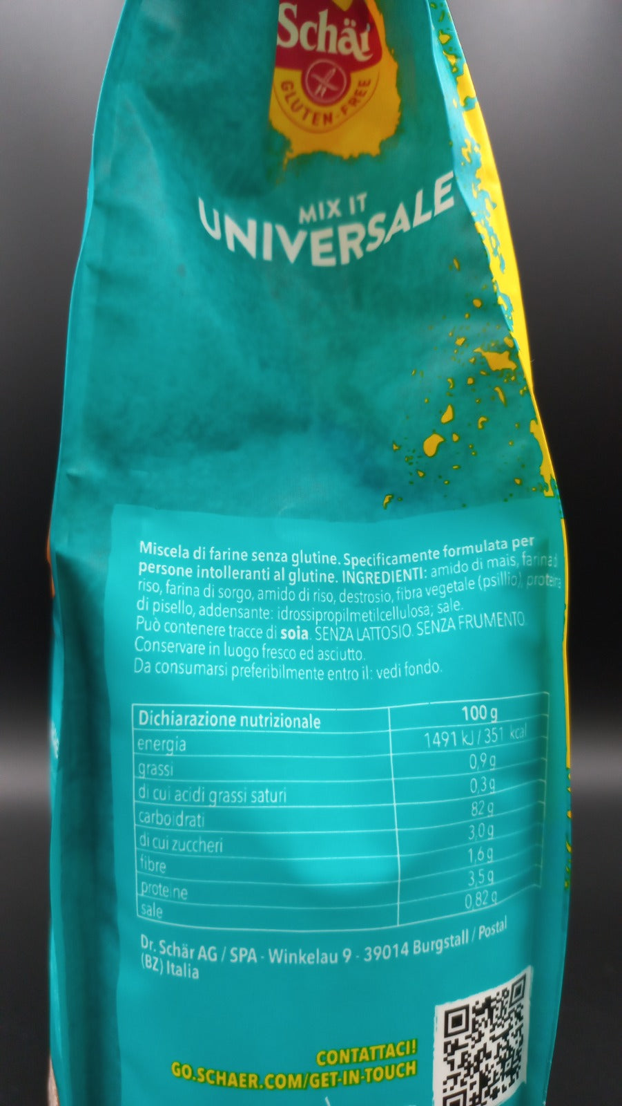 Mix it universale Schar+20g lievito secco