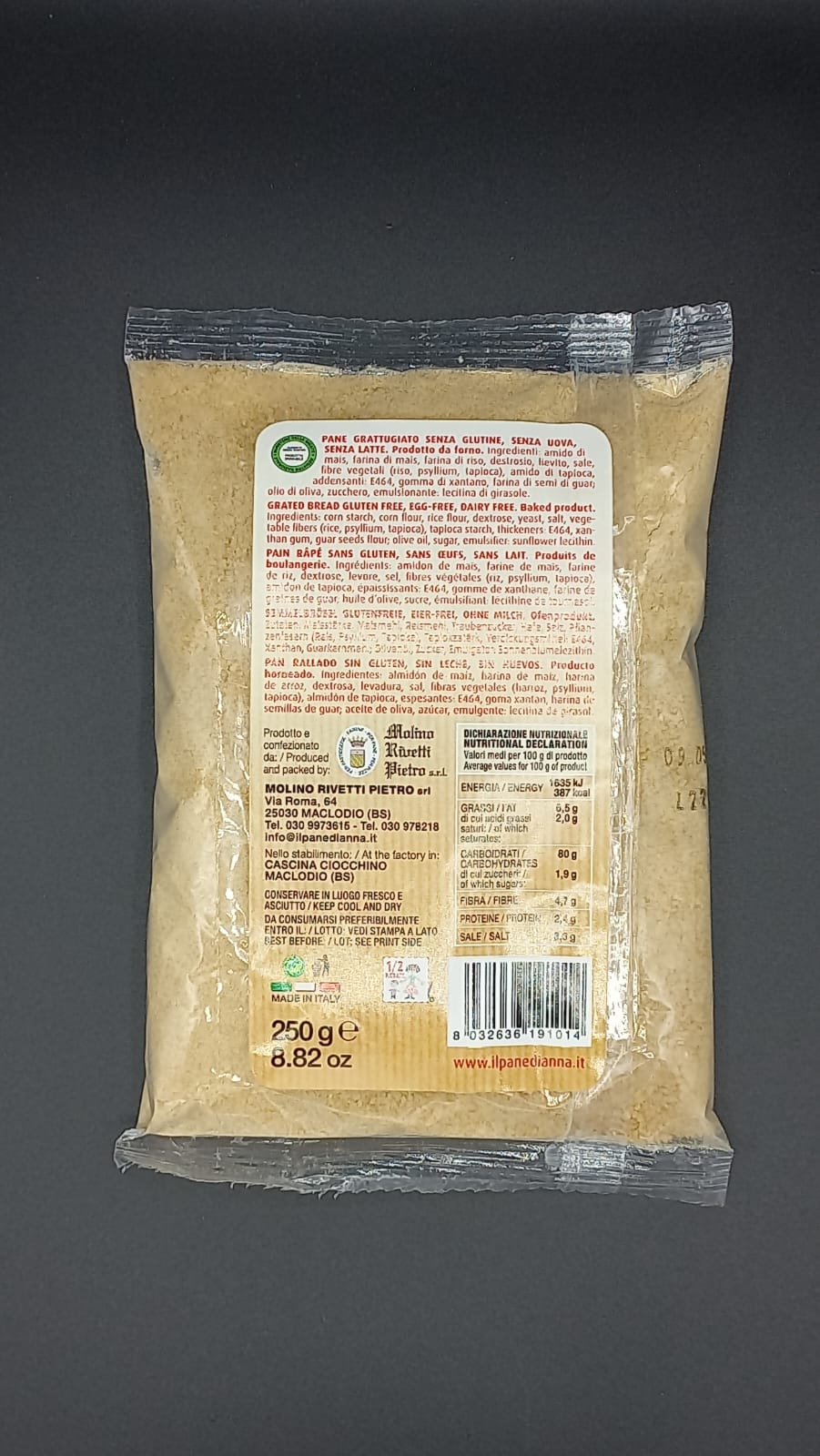 Pane grattugiato Il Pane di Anna