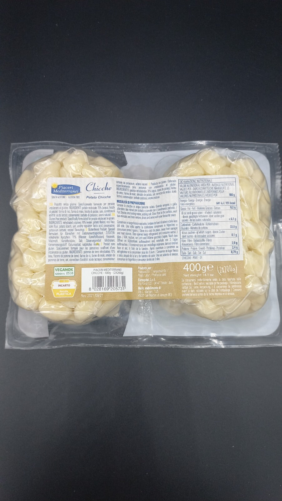 Chicche Piaceri Mediterranei