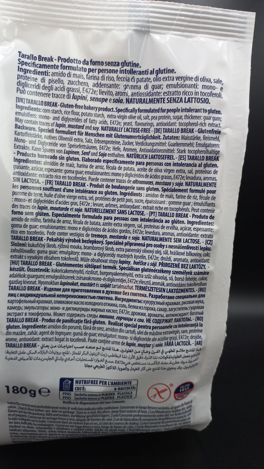 Il Tarallo Ready to go Nutrifree (6 monoporzioni)