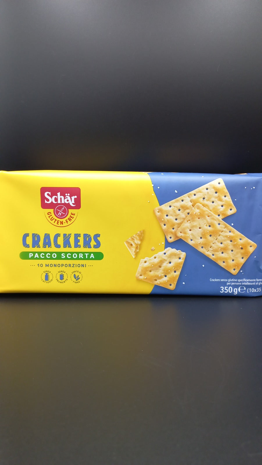 Crackers Schar - Pacco scorta (10 monoporzioni)
