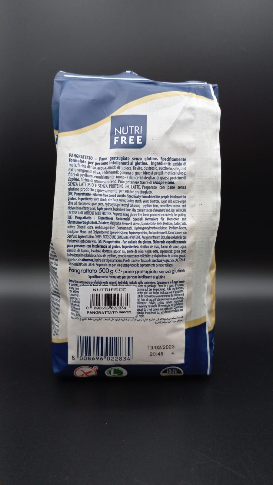 Pangrattato Nutrifree