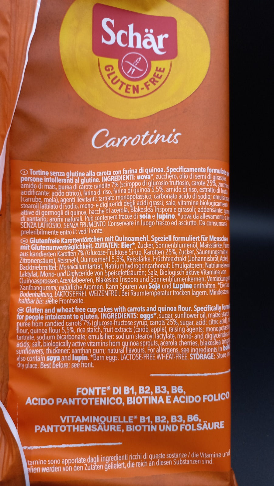 Carrotinis Schar (4 monoporzioni)