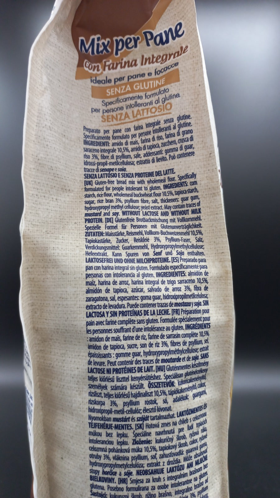 Mix per Pane con farina integrale Nutrifree