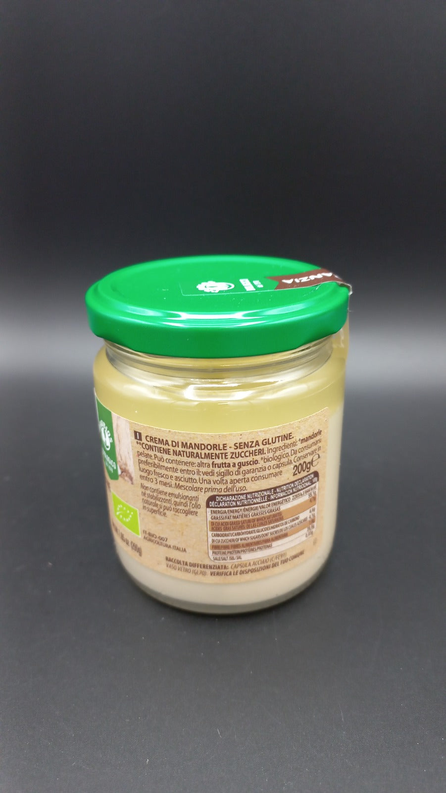 Crema bianca 100% mandorle - Probios