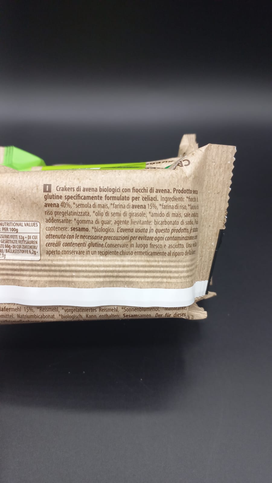 Crackers di Avena Probios (4 monoporzioni)