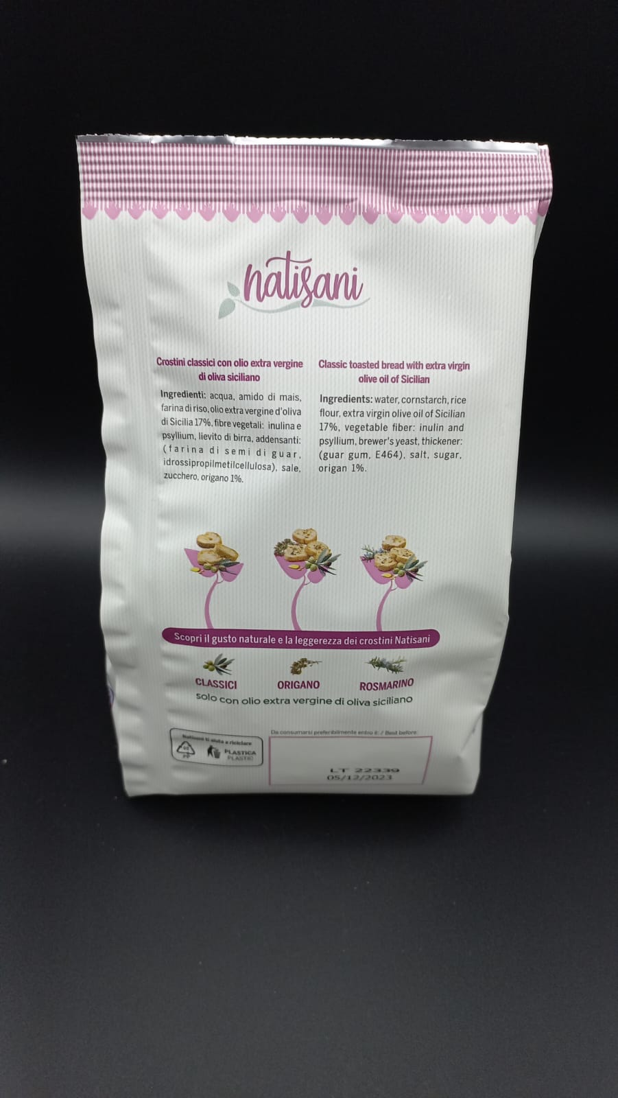 Crostini all'origano Natisani