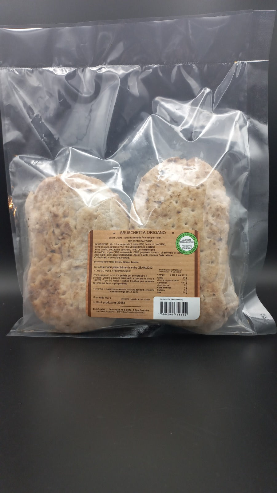 Bruschetta all'origano - Emra Foods