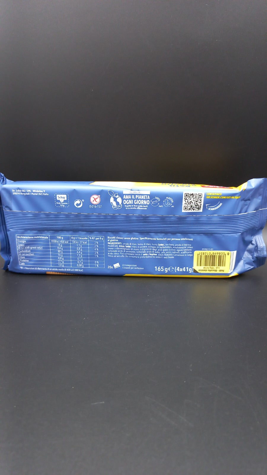 Petit biscotto classico Schar (4 monoporzioni)