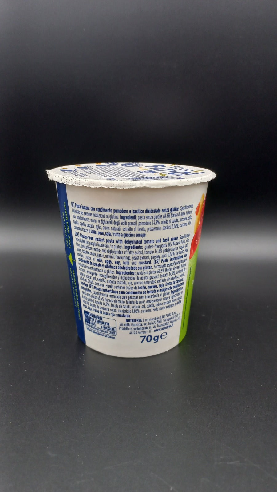 Ecco Fatto! Sedanini pomodoro e basilico - Nutrifree