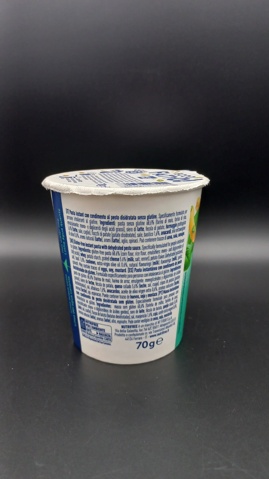 Ecco Fatto! Sedanini al pesto - Nutrifree