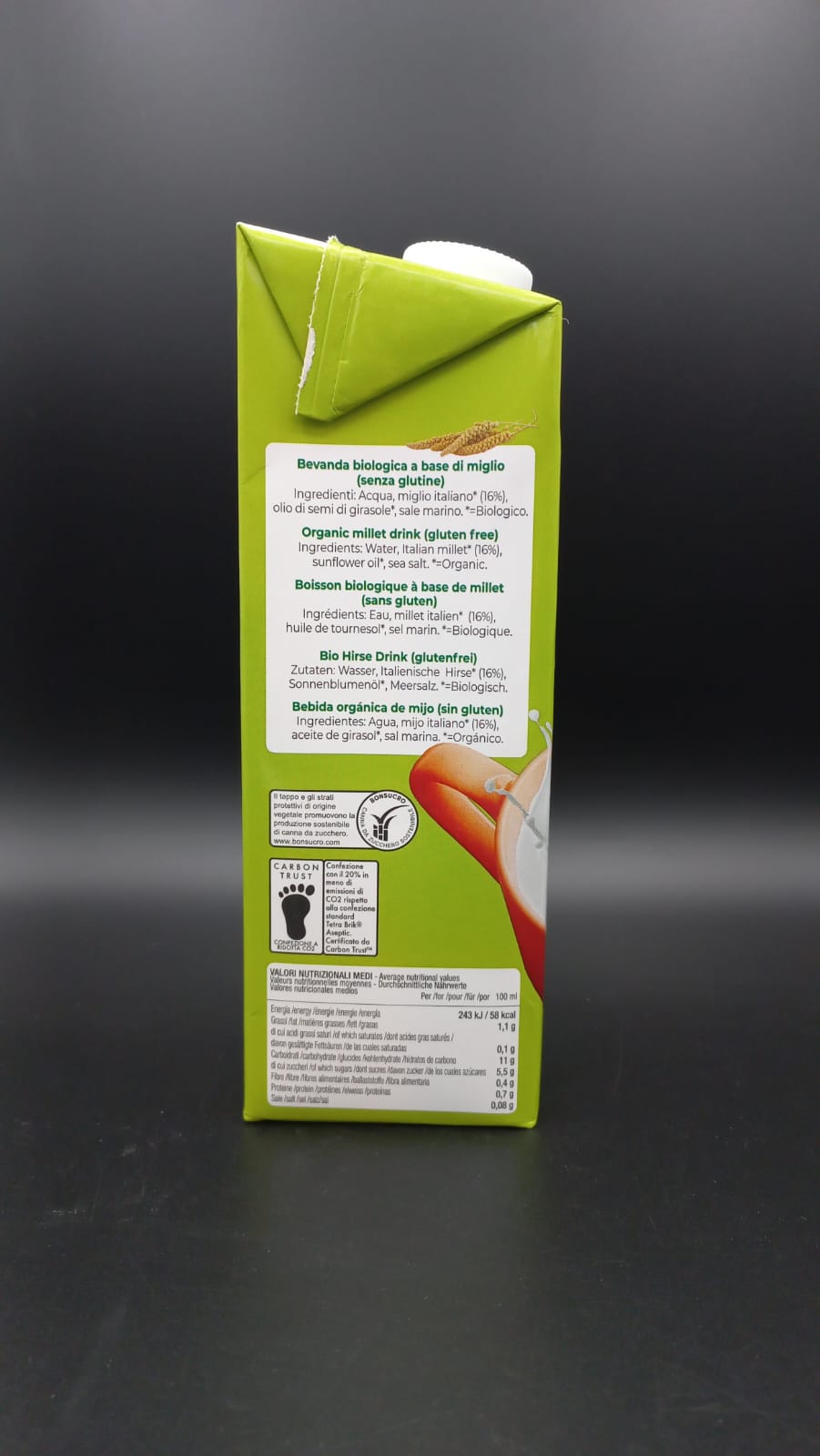 Bevanda di miglio Bio&Te