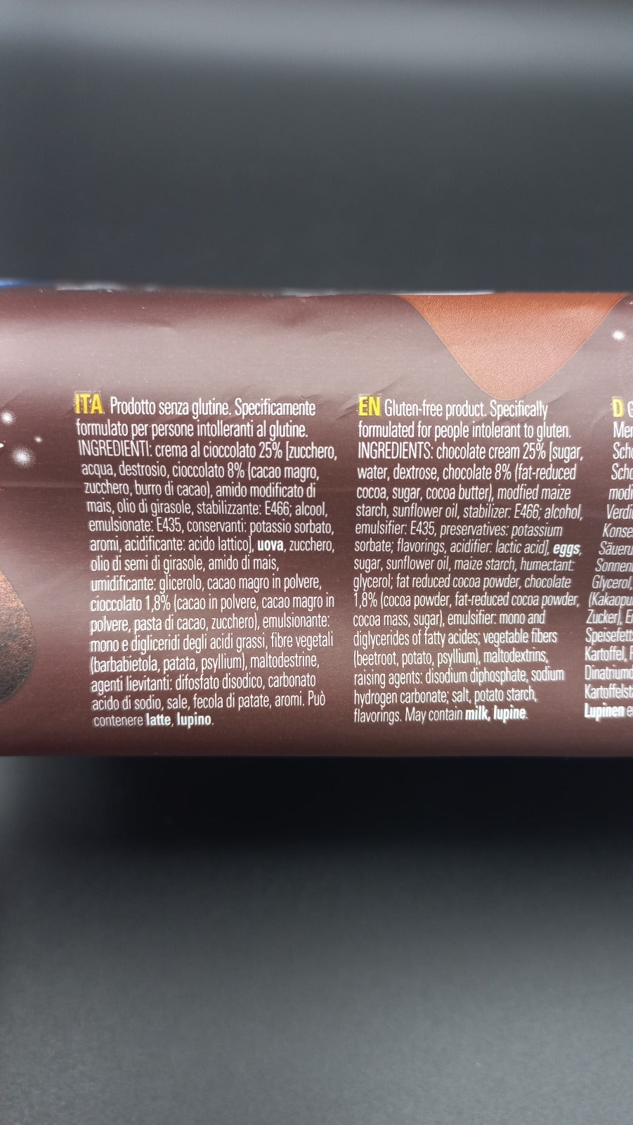 Golomix cake (4 monoporzioni)  Piaceri Mediterranei