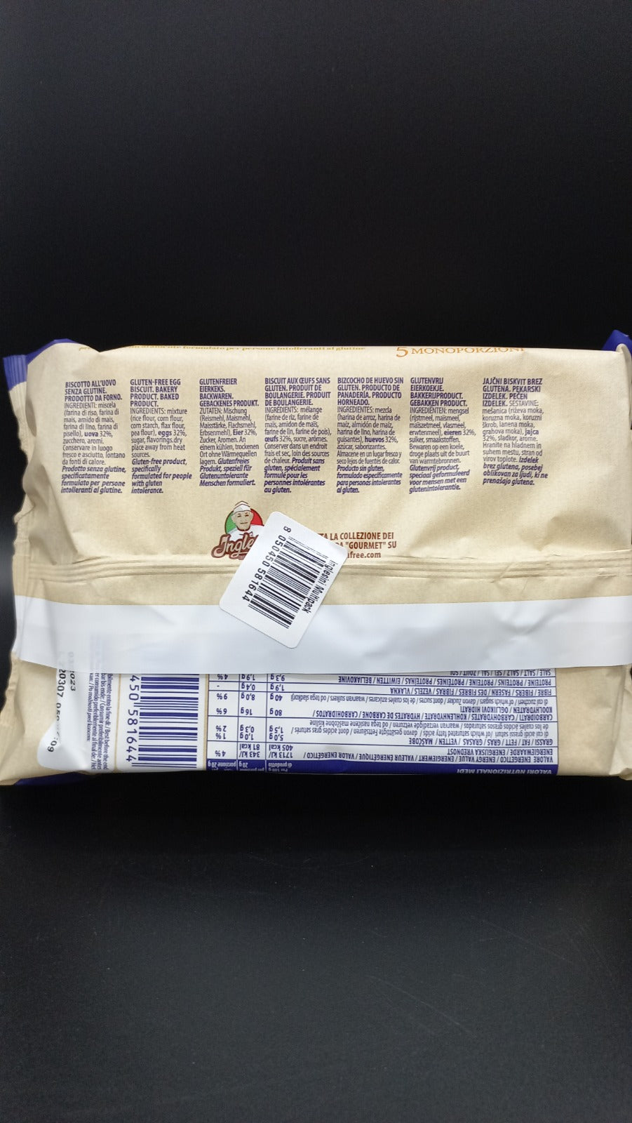 Inglesini (5 monoporzioni) - Antica Biscotteria Inglese