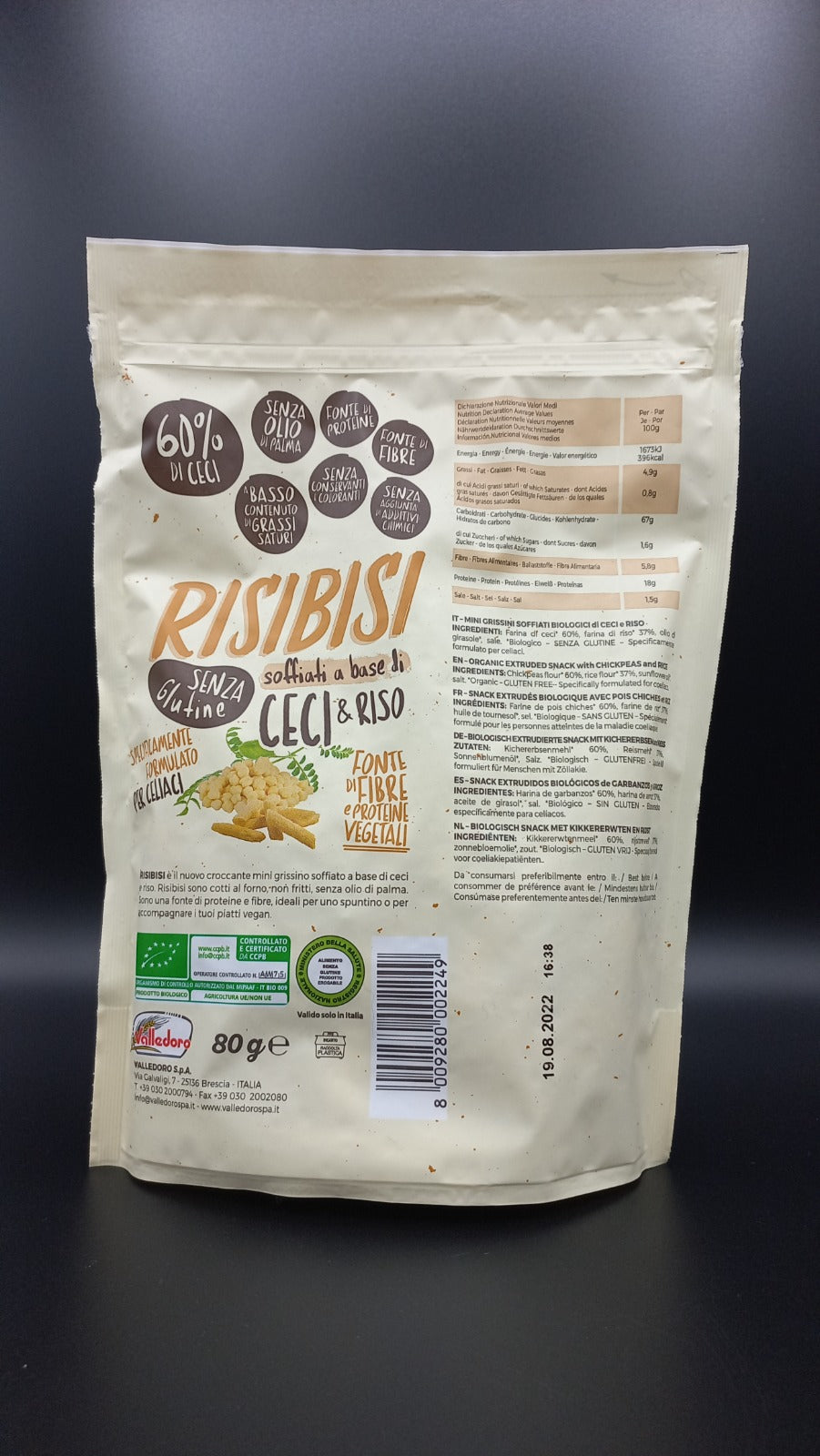 Risibisi ceci e riso Valledoro