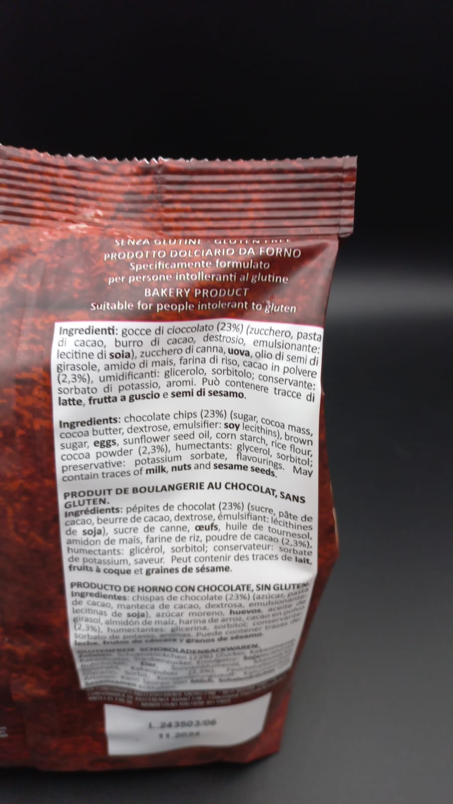 Brownie cioccolato (4 monoporzioni) Farmo