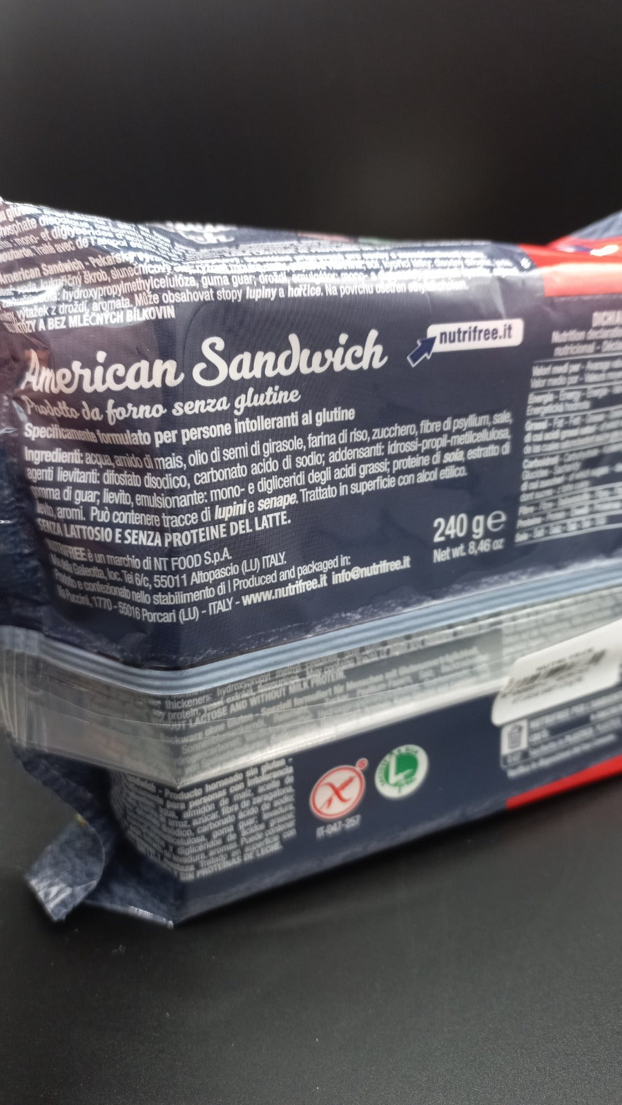 American Sandwich Nutrifree
