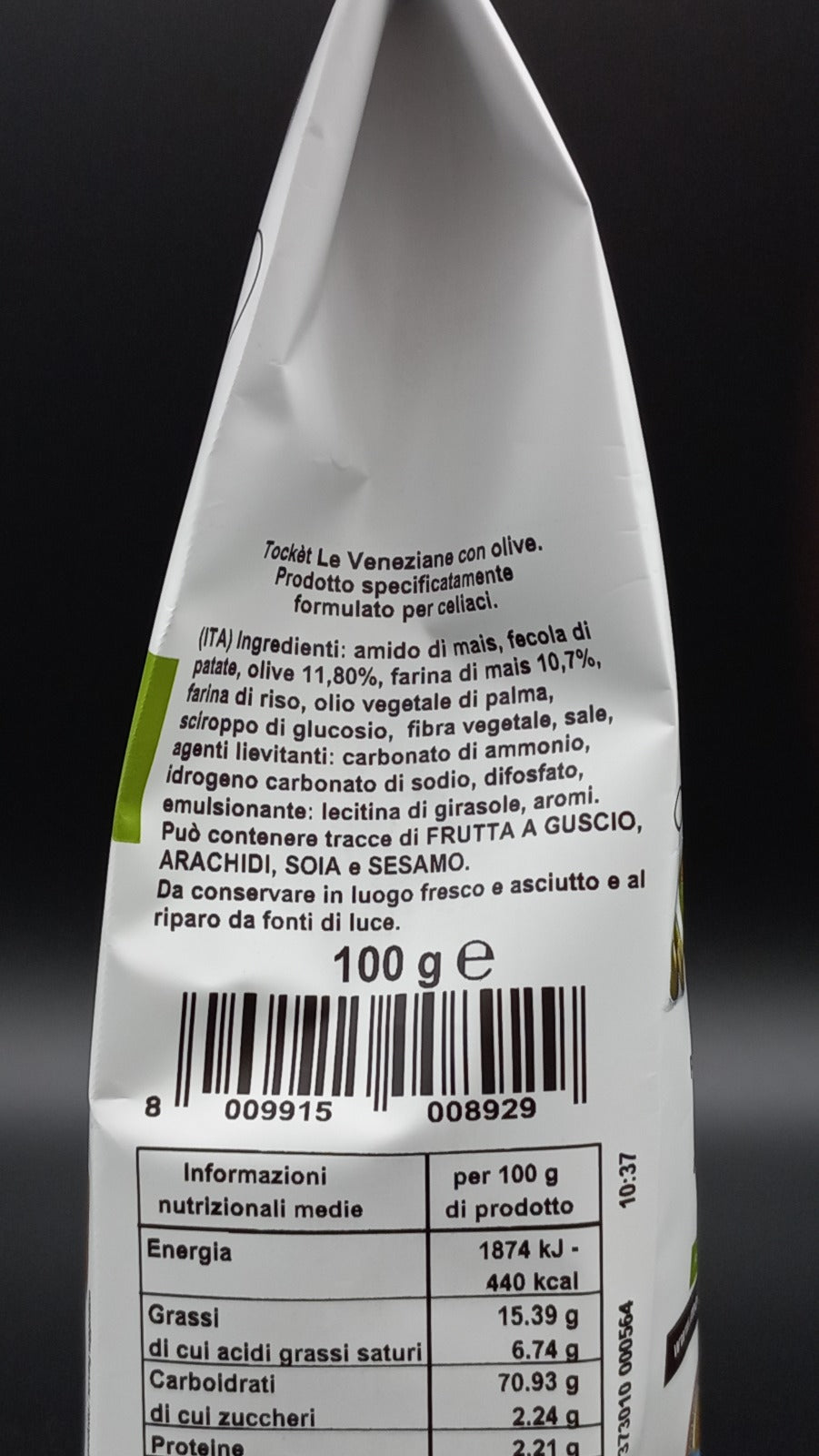 Tokèt con olive Le Veneziane