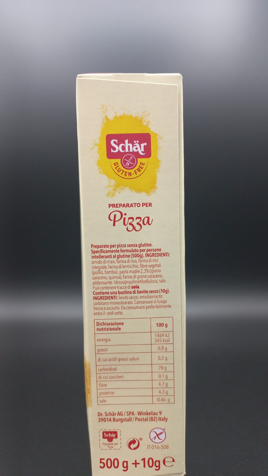 Preparato per PIZZA con lievito Schar