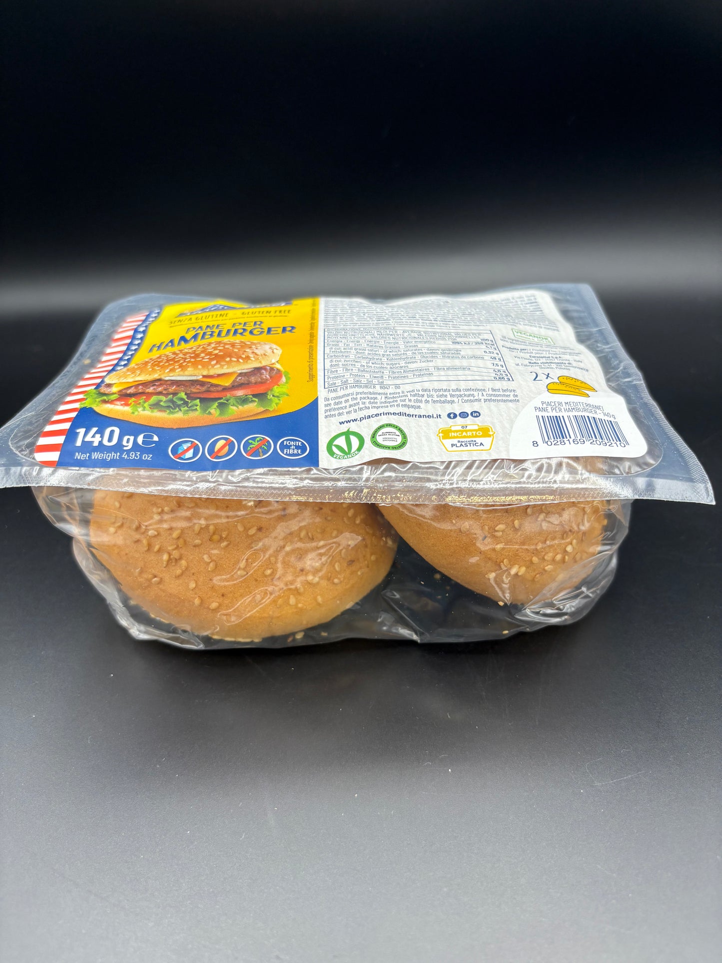 Pane per hamburger - Piaceri Mediterranei