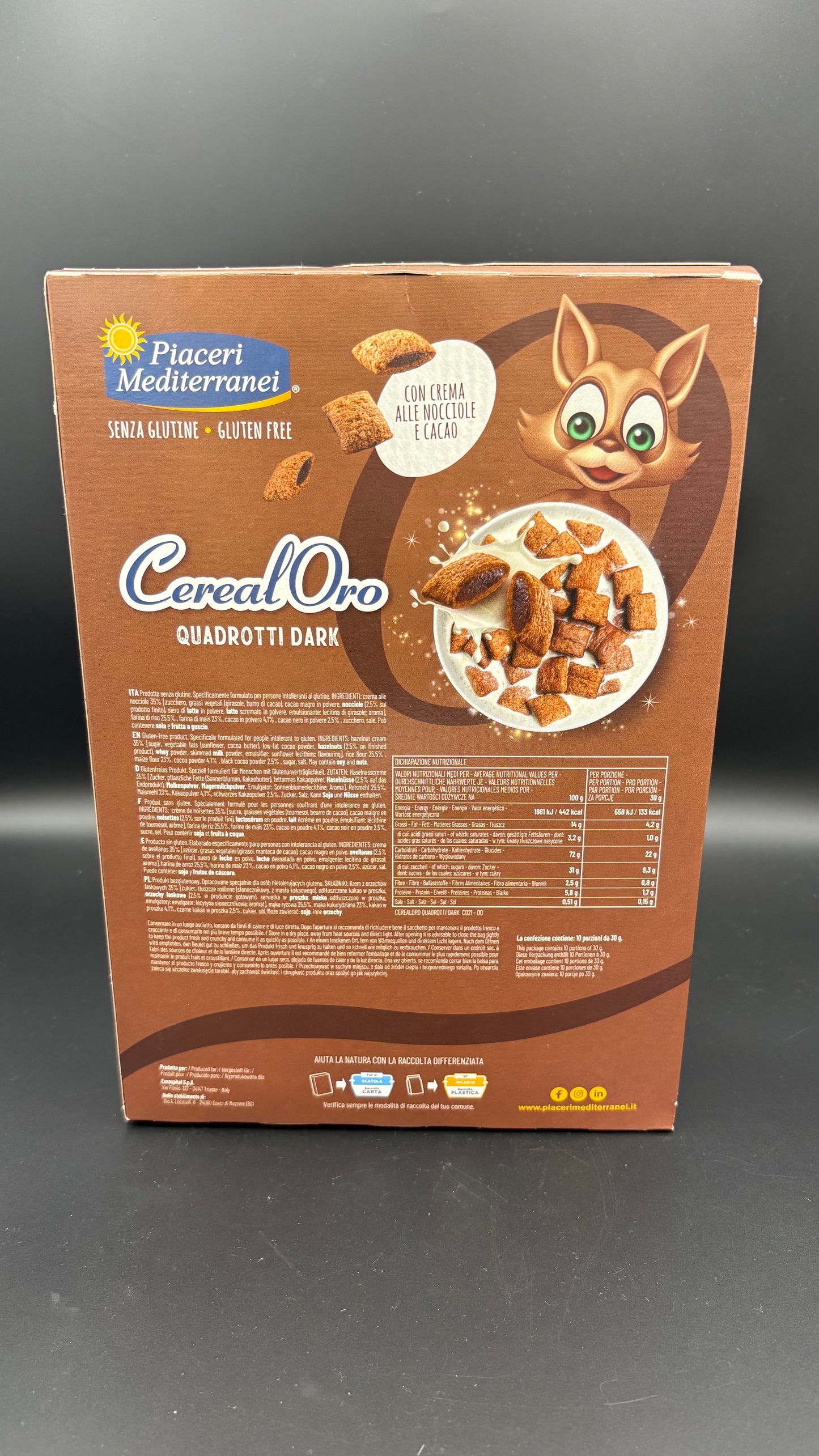 QUADROTTI DARK - Piaceri Mediterranei