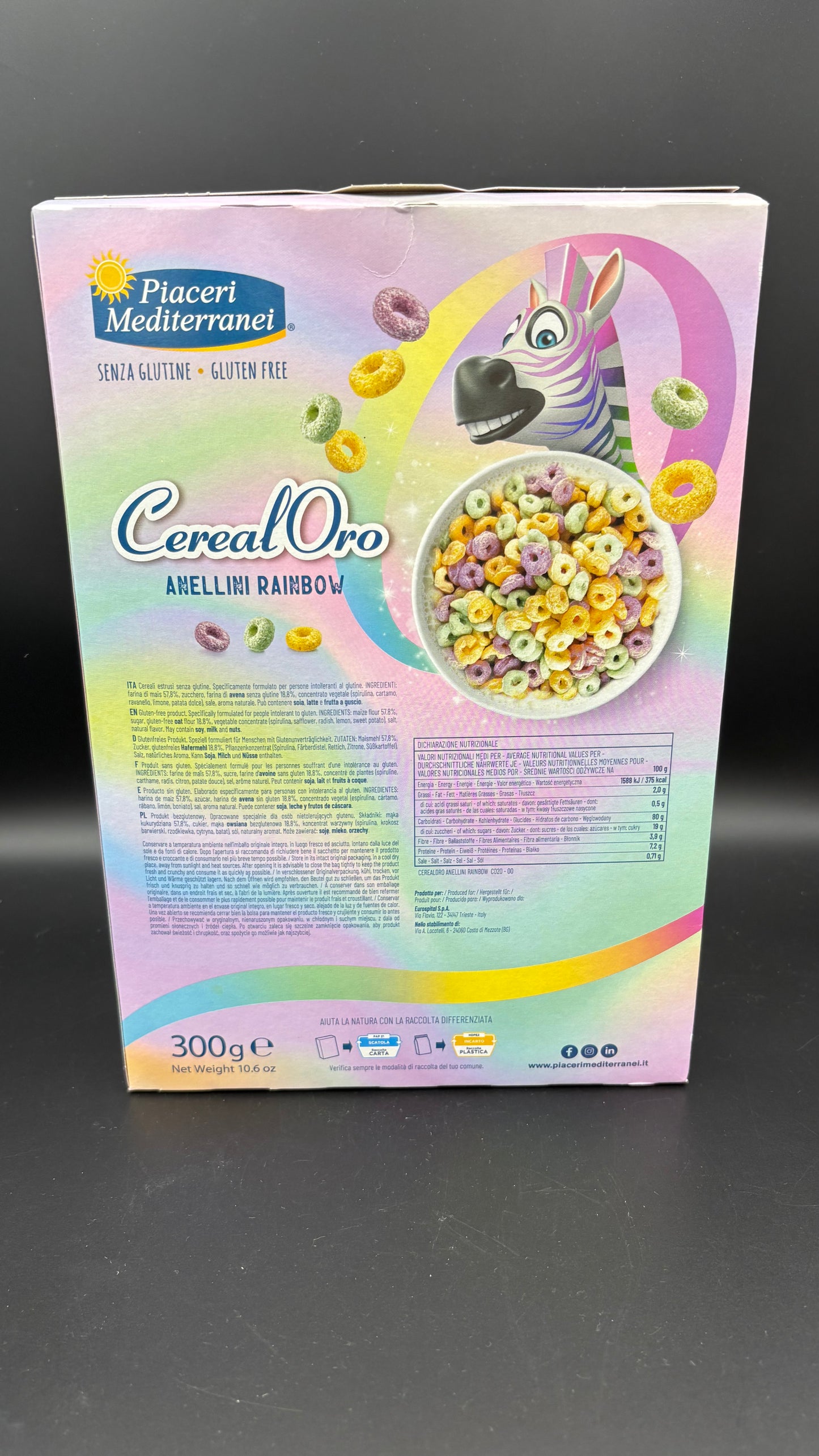 ANELLINI RAINBOW - Piaceri Mediterranei