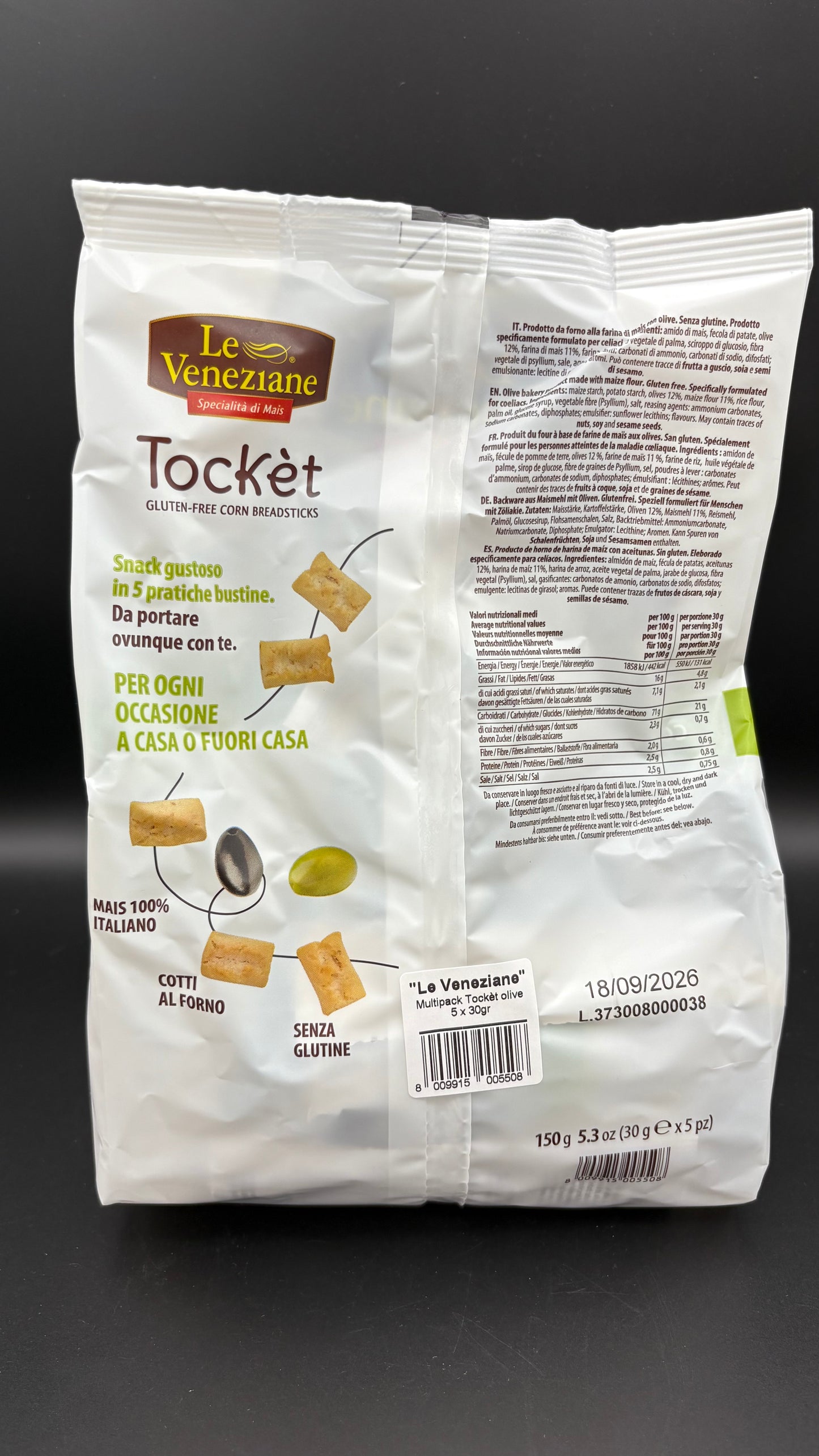 TOCKET OLIVE MULTIPACK Le Veneziane
