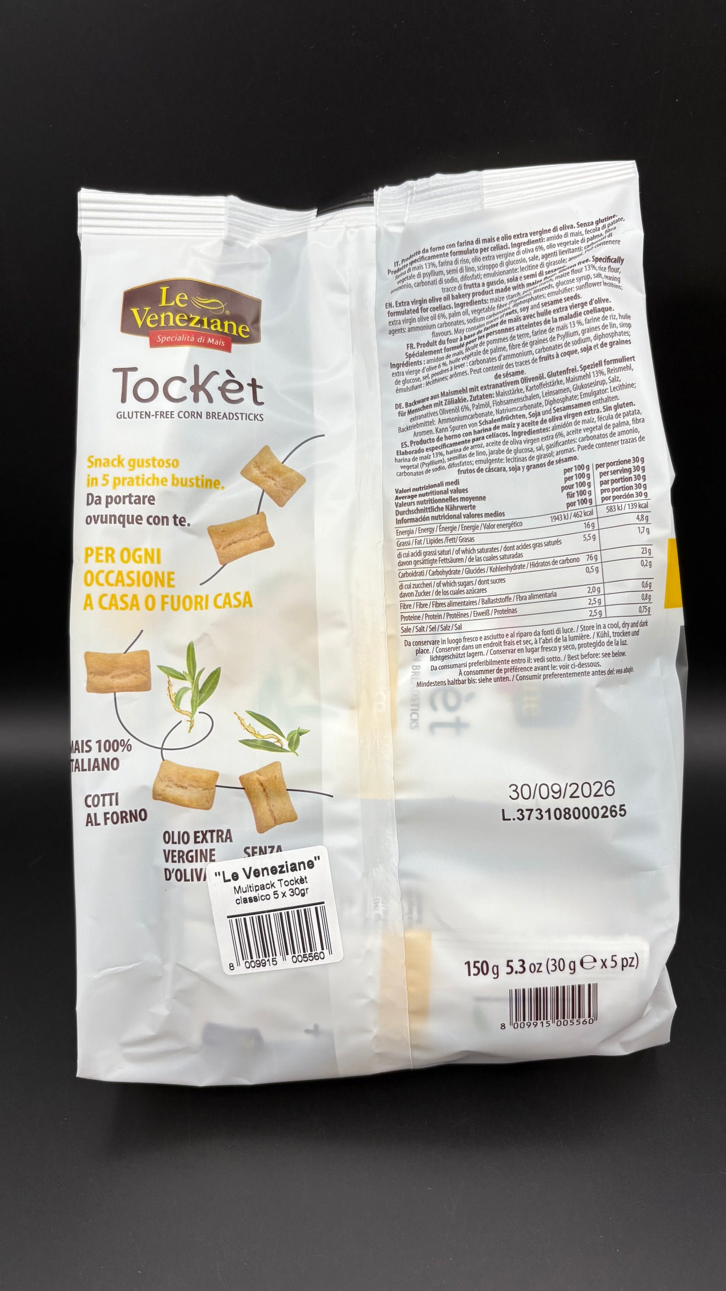 TOCKET CLASSICO MULTIPACK Le Veneziane