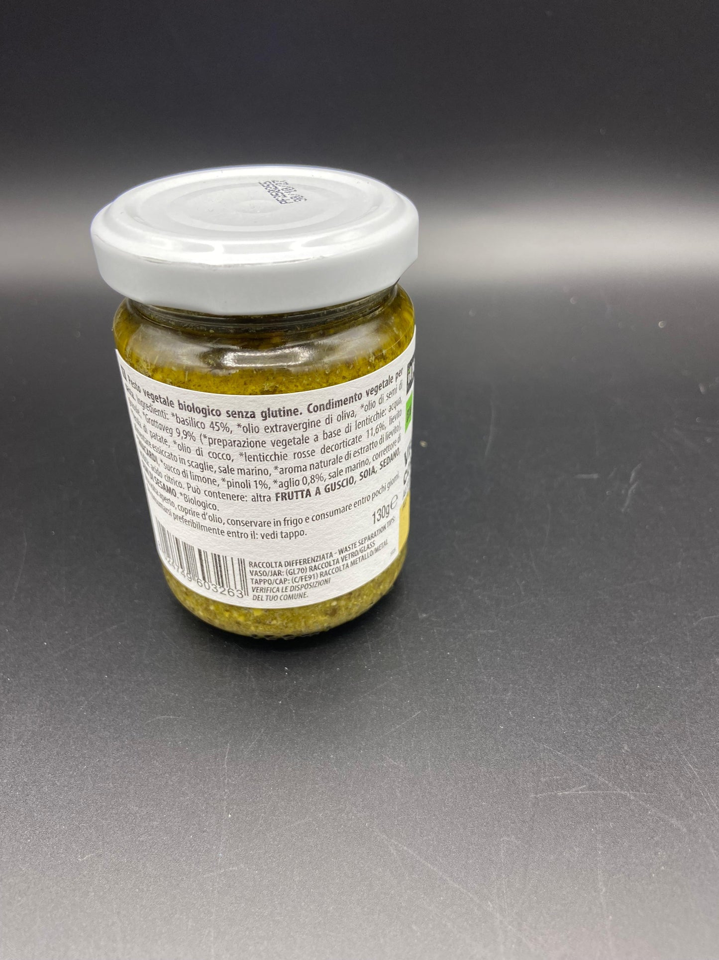 Pesto vegano con grattaveg - Il Nutrimento