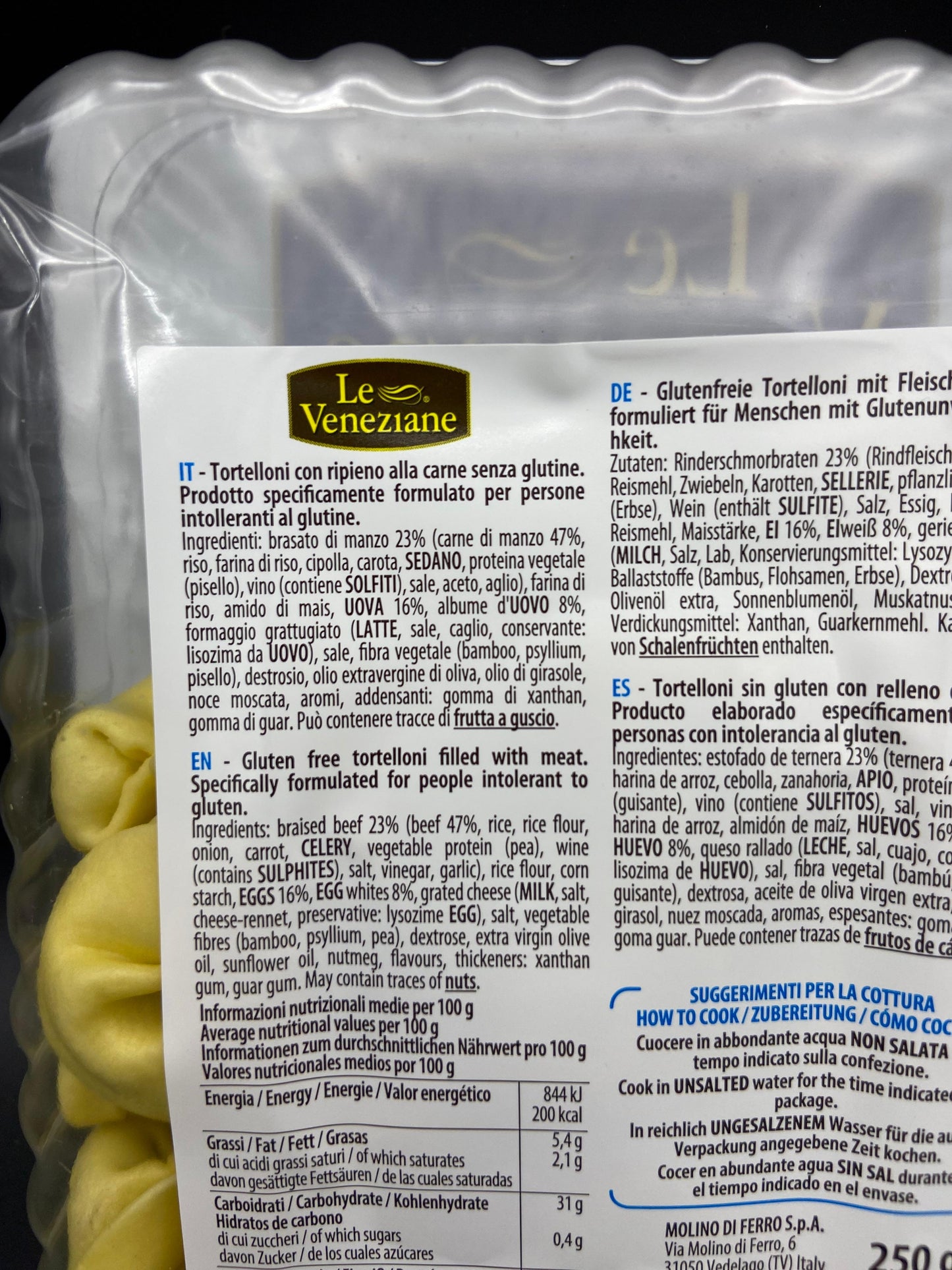 Tortelloni alla carne - Le Veneziane