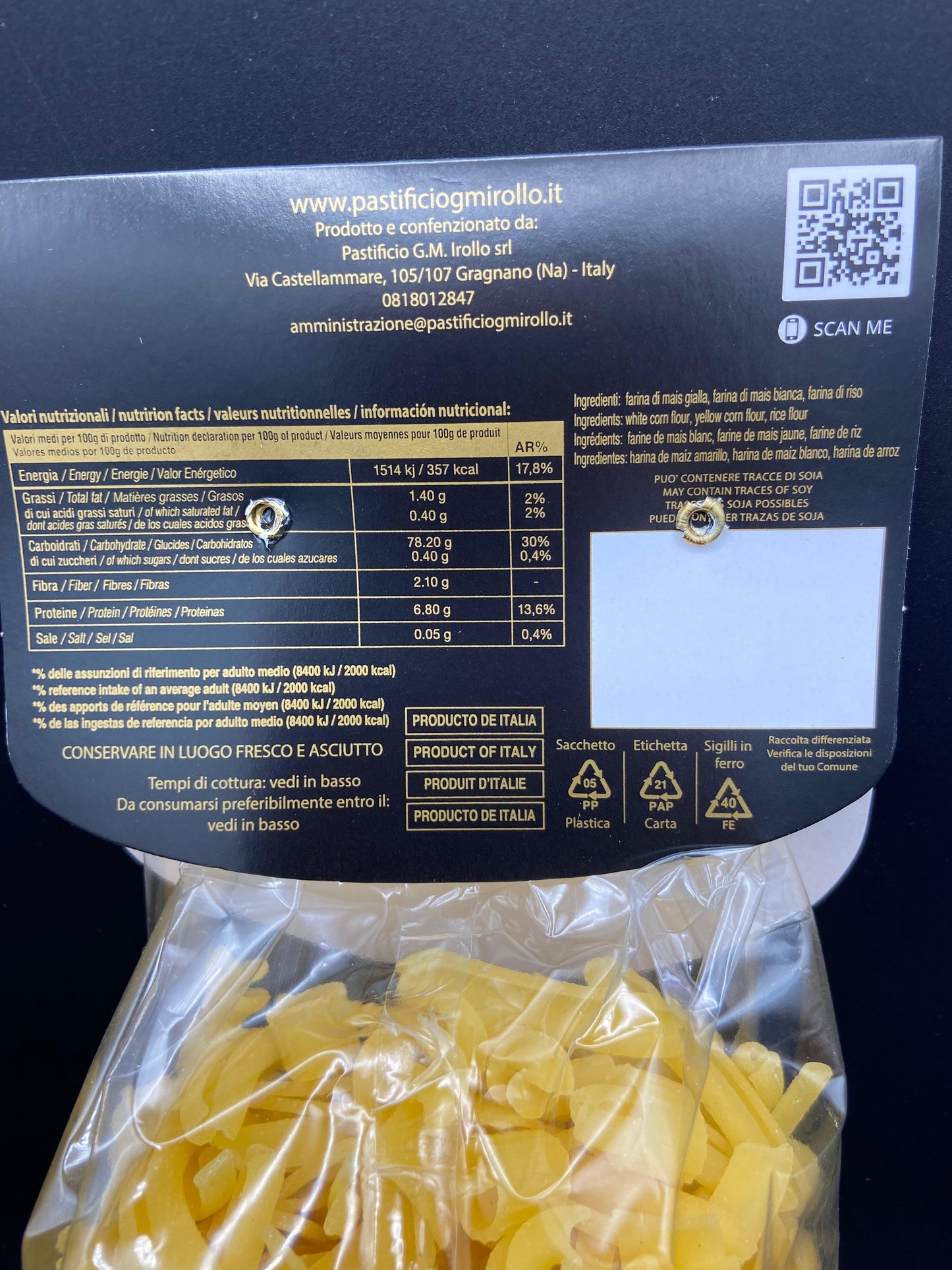 Pasta ammischiata Irollo