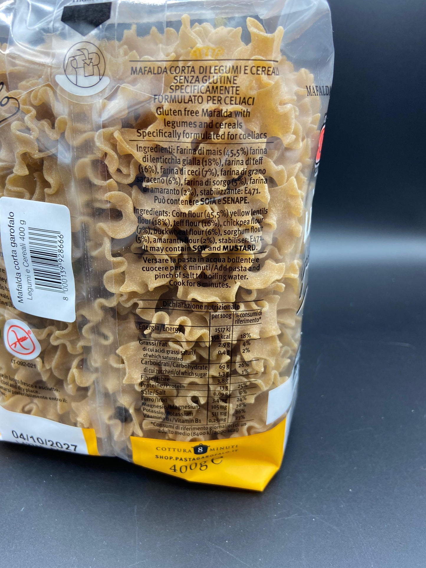 Pasta di legumi Garofalo