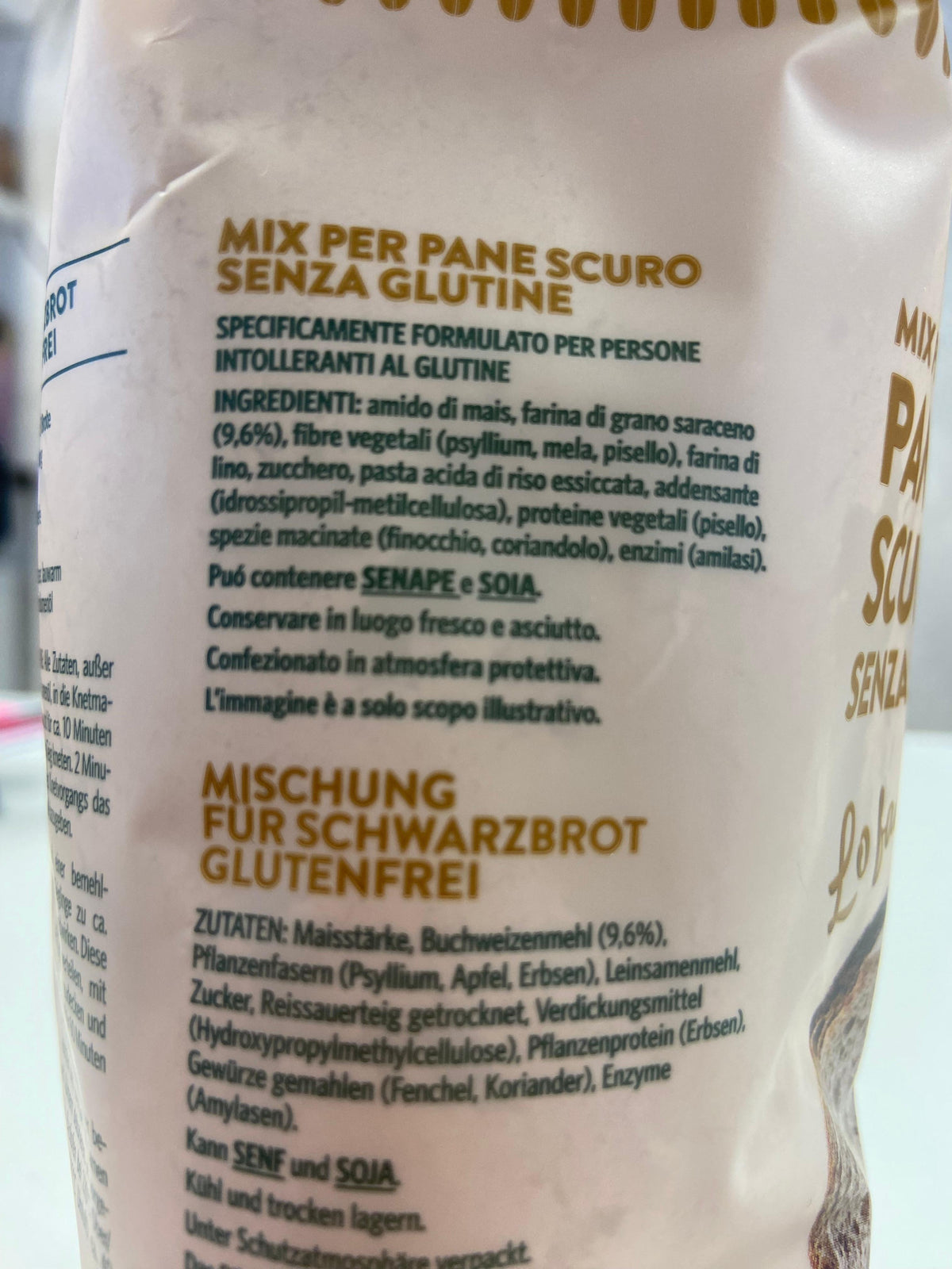 Mix per pane scuro - Molino Merano