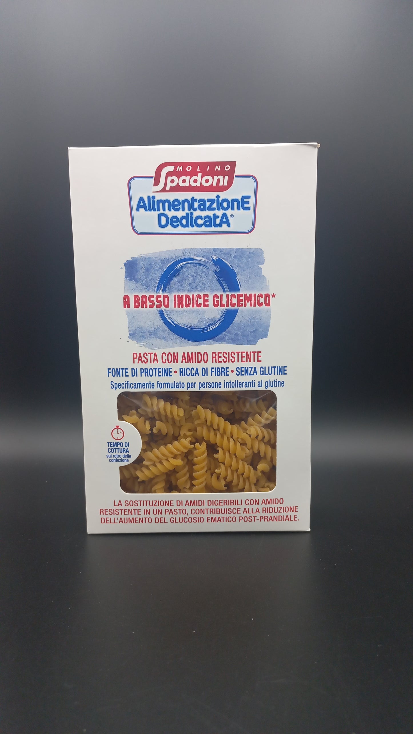 Fusilli basso indice glicemico Molino Spadoni