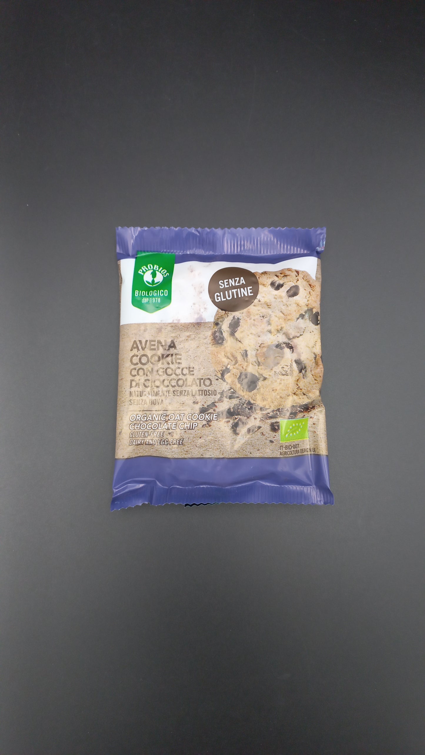 Avena cookie con gocce cioccolato Probios
