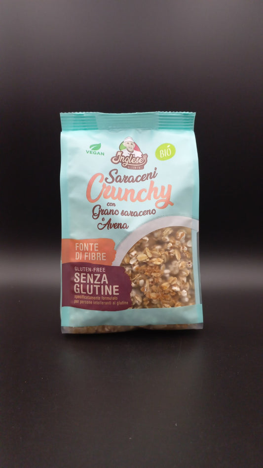 Saraceni crunchy con grano saraceno e avena - Inglese