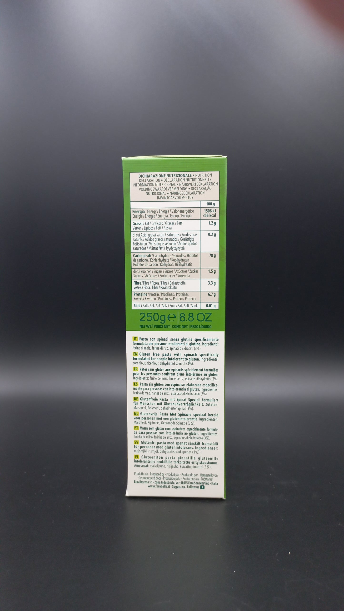 Lasagne con spinaci Farabella