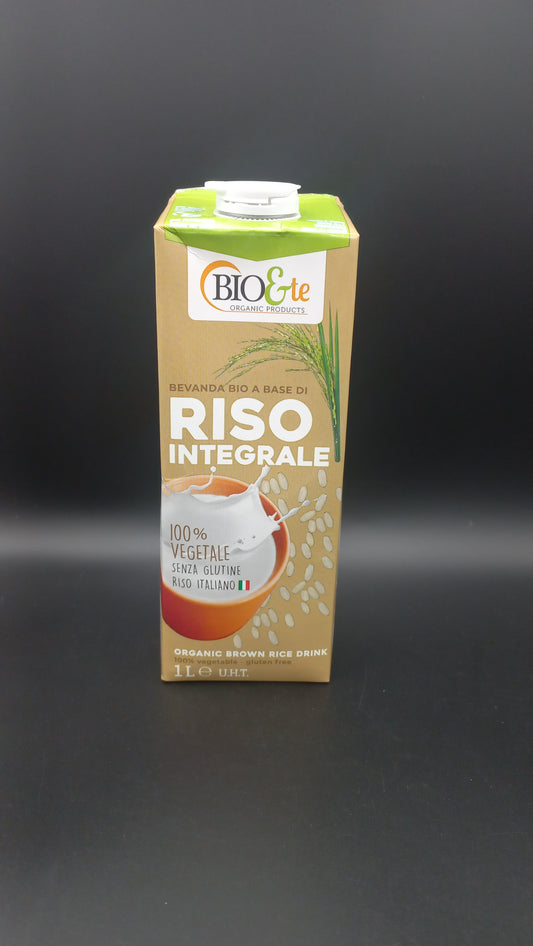 Bevanda di riso integrale Bio&Te