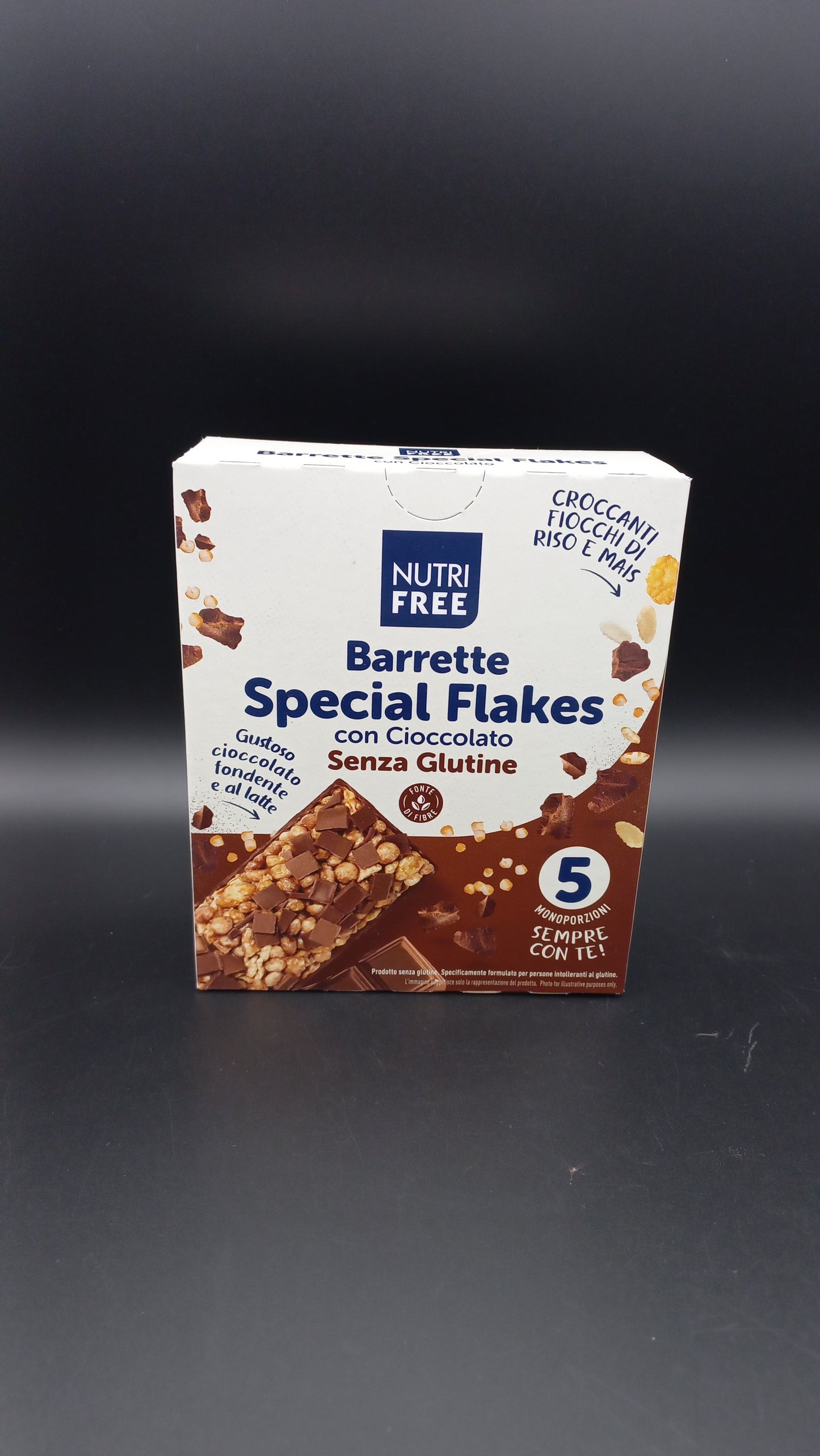 Barrette Special Flakes con cioccolato Nutrifree