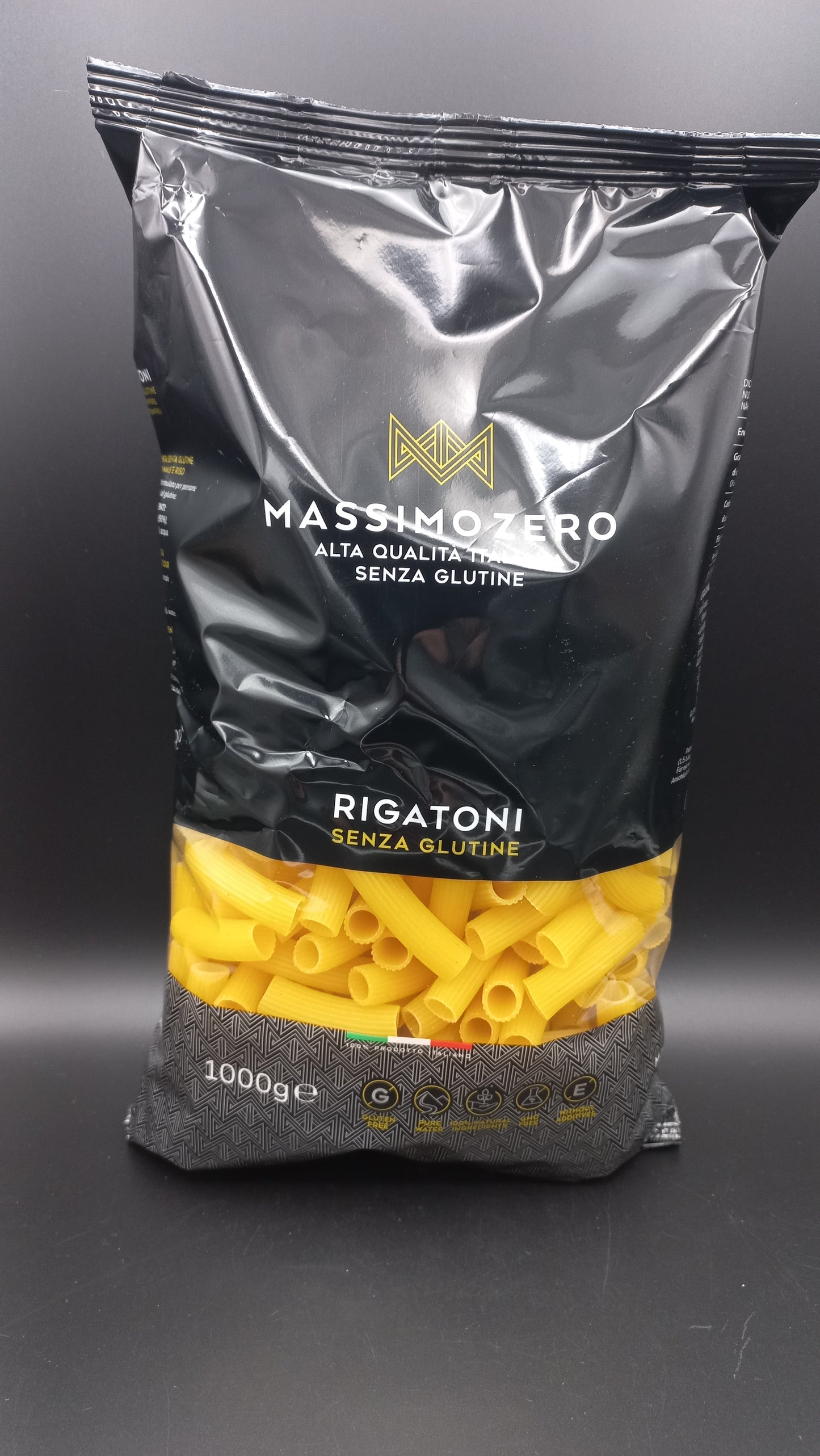 Rigatoni 1kg Massimo Zero