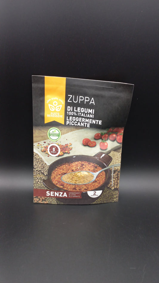 Zuppa di legumi leggermente piccante - Gusto Benessere