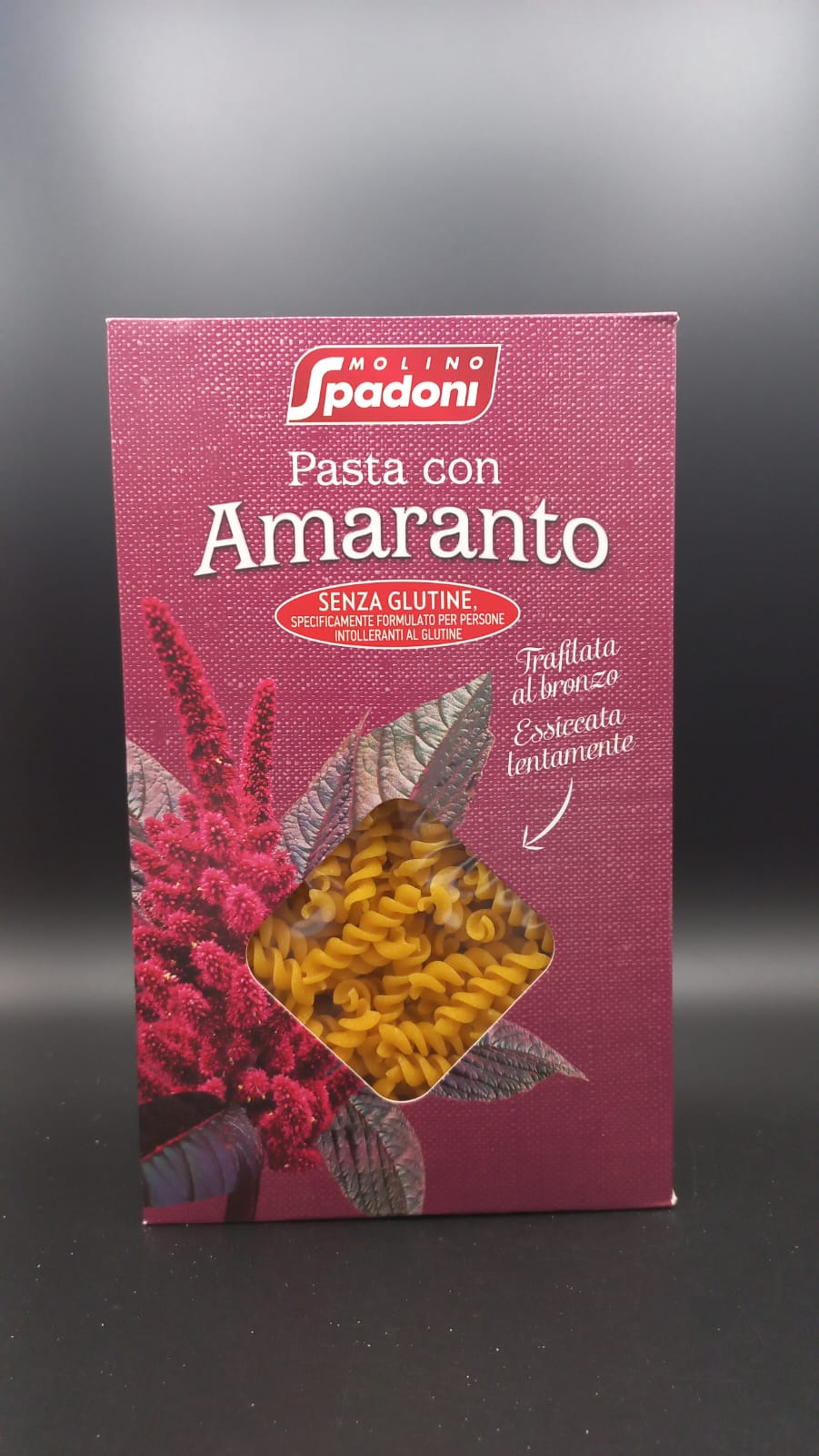 Fusilli con amaranto Molino Spadoni