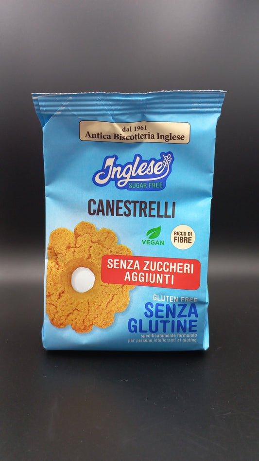 Canestrelli senza zuccheri aggiunti Inglese