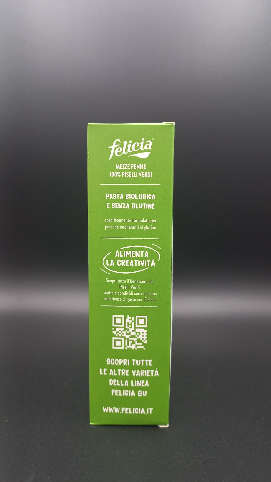 Mezze penne piselli verdi Felicia