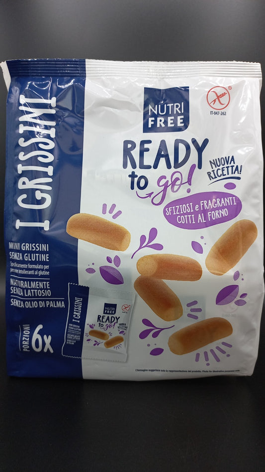 I Grissini Ready to go Nutrifree (6 monoporzioni)