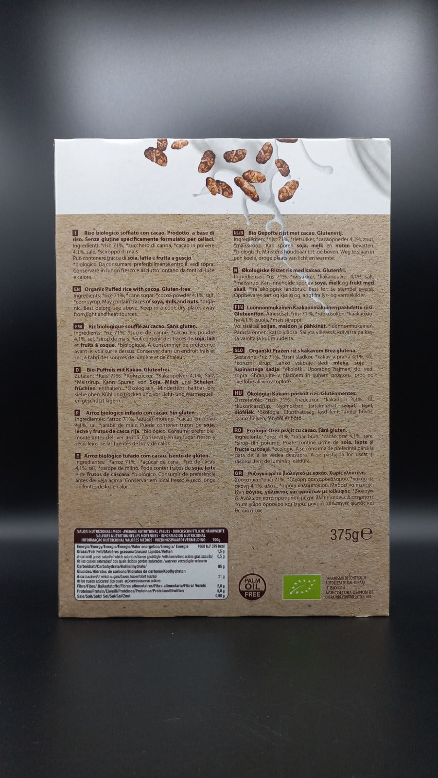 Crispy rice al cacao Probios